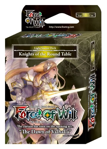 Force of Will FOW S1 Starter Deck - WHITE - Knights of the Round Table - 50 cards