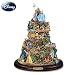 The Wonderful World Of Disney Sculpture: Tabletop Disney Decoration by The Bradford Editions
