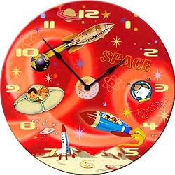 Dolce Mia Kids Space Nursery Wall Clock - Sew Vintage