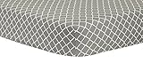 Trend Lab Gray Diamond Crib Sheet [並行輸入品]