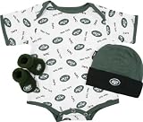 New York Jets Newborn 0-3 Month Booty Gift Set