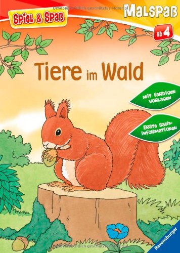 Produkt-Bild: Tiere im Wald: Malspa&szlig;