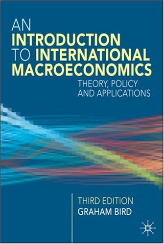 City Travel Guides Discounted  Books : An Introduction to International Macroeconomics: A Primer on Theory, Policy and Applications
