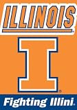 Illinois Fighting Illini Double Sided 28x40 Banner