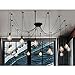 TORCHSTAR LED G25 Light Bulb, Edison Vintage Vanity Globe Filament, Dimmable, 4.5W (40W Eqv.), Medium E26 Base, UL & Energy Star Listed, 3000K Warm White, Pack of 6