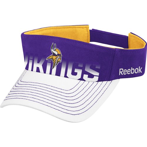 Reebok Minnesota Vikings Sideline Player Visor Adjustable