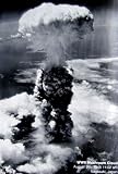 World War II Mushroom Cloud ~August 9th 1945 11:02 am ~ Nagasaki, Japan ~ Rare Poster Print ~ Approx 24 x 36 Inches