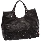 Paquetage Grand Cabas Sac à main femme - Noir Synt