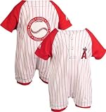 Los Angeles Angels of Anaheim Baby Pinstripe Romper