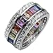 HERMOSA Morganite Topaz Garnet Amethyst Ruby Aquamarine 925 Sterling Silver Ring