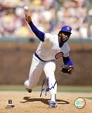 Lee Smith Autographed/Hand Signed Chicago Cubs 8x10 Photo (White Jersey)