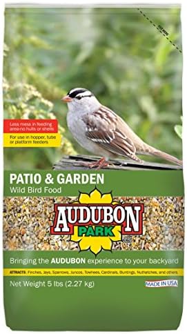 Audubon Park 12227 Patio and Garden Wild Bird Food, 5-Pounds
