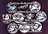 Set of 10 Anaheim Mighty Ducks Pins 1.25" Buttons NHL