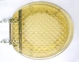 Vintage Elegant Gold Designer Toilet Seat [4016Gold]
