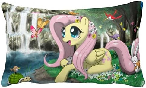 Reasonwe Custom My Little Pony (85) Throw Square Pillow Case 20x30 Inches for put in Car Seat, Patio, Bedroom, Couch, Sofa