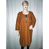 Christmas Gift-bollywood Designer Embroidered Cotton Long Tunic Top Xxl !! Free Shipp