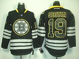 Seguin #19 NHL Boston Bruins Black Hockey Jersey Sz54