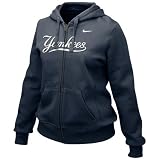 Nike New York Yankees Ladies Navy Blue Lovely Full Zip Jacket