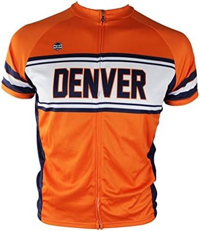 Denver Retro-style Cycling Jersey (XX-Large)