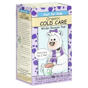 Traditional Medicinals Kids Tea Organic Cold Care 18 bag (Value Bulk Multi-Pack)