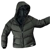 TAIGA Seymour 700 PLUS Goosedown Jacket - Women's Light & Silk-Soft European Goosedown Hooded Jacket, Black, MADE IN CANADA