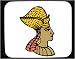Decorated Mouse Pad with Africa, man, leader, Egypt, 