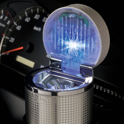 カーメイト(CARMATE) 灰皿 愛煙缶 LUMINA ホワイト CZ249