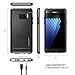 Spigen Neo Hybrid Galaxy Note 7 Case with Flexible Inner Protection and Reinforced Hard Bumper Frame for Galaxy Note 7 2016 - Gunmetal