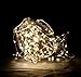 [Gorgeous LED String Lights]Copper Wire Lights, LED Warm White String Lights, LED Starry String Lights,Decor Rope Lights for Christmas, Indoor,Outdoor,Gardens,Homes, Party (120leds,20ft,WarmWhite)