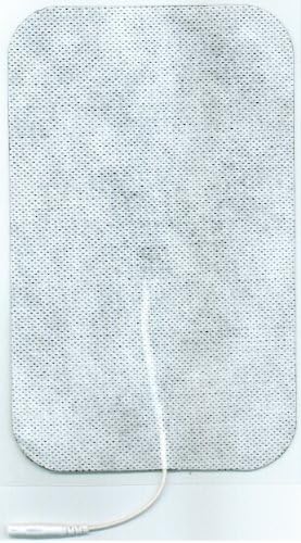 Twenty-Five (25) 4" X 7" Reusable Self Adhesive Cloth-backed Galvanic Dispersive Electrodes = 25 Count