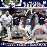 Milwaukee Brewers 2010 12x12 Team Wall Calendar