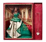 Holiday Barbie 2011 African American with Free Gift Necklace