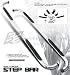 2000-06 Chevrolet Suburban 1/2 Half Ton Side Step Nerf Bar Stainless Steel 00 01 02 0...