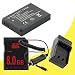 LI-70B Lithium Ion Replacement Battery w/Charger + 8GB SDHC Memory Card for Olympus VG-110 VG-120 VG-130 VG-140 FE4020 Digital Cameras