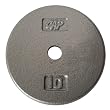 Cap Barbell Free Weights Gray Standard 10-Pounds Plate