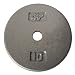 Cap Barbell Free Weights Gray Standard 10-Pounds Plate