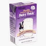 Review NOVARTIS NUTRITION.  / Resource Dairy Thick Vanilla With Honey Consistency, #233110 - 8 Oz/Pack, 27 Packs/Case