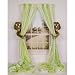Curtain Critters Plush Triceratops Dinosaur Curtain Tieback, Car Seat, Stroller, Crib Toys Set (2)