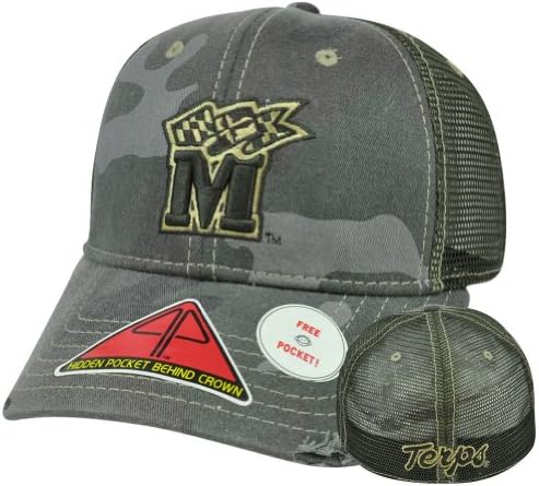 Maryland Terrapins Camo Mesh Deliverance Hat