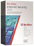 McAfee internet security 2012 (3 postes, 1 an)