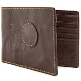 Armani Jeans brown leather wallet AJM1223.