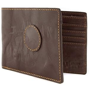 Armani Jeans brown leather wallet AJM1223.