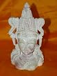Goddess Parvati Bust- India Hindu Mother Goddess Idol Stone Sculpture 8 Inch