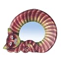 All Natural Handmade Mirror - Curled Cat Design