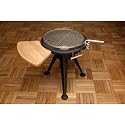 HotSpot Terrace 600 charcoal BBQ grill stainless still grill
