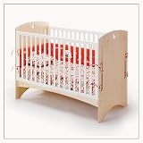 Bebe 2 Crib - Natural Ply
