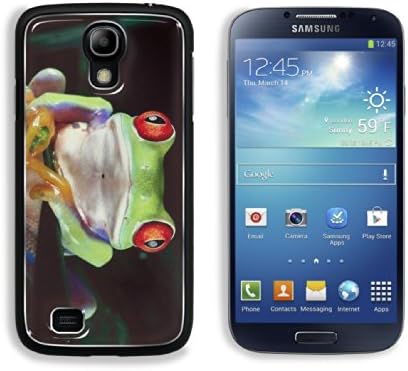 Frog Tropical Rainforest Green Amphibian Alone Funny Vibrant Eyes Animal Samsung Galaxy S4 Snap Cover Aluminium Design Back Plate Case Customized Made to Order Support Ready 5 3/16 inch (132mm) x 2 13/16 inch (71mm) x 4/8 inch (12mm) Luxlady Galaxy_S4 Professional Metal Cases Touch Accessories Graphic Covers Designed Model HD Template Wallpaper Photo Jacket Wifi 16gb 32gb 64gb Luxury Protector Wireless Cellphone Cell Phone