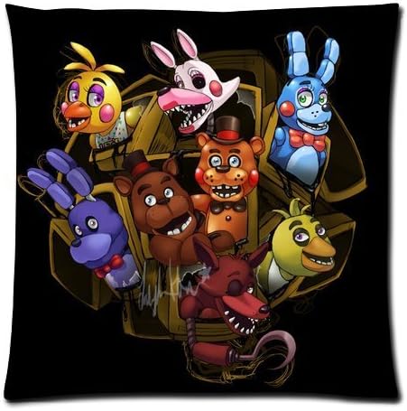 Green-Store Custom Five Nights at Freddys Home Decorative Pillowcase Pillow Case Cover 18*18 Two Sides Print