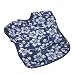 Wupzey Mess-Catcher Coverall Bib, Navy Hawaii