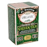 Review St. Dalfour  / St. Dalfour Organic Green Tea, Strawberry Rose, Tea Bags, 25-Count Boxes (Pack of 12)